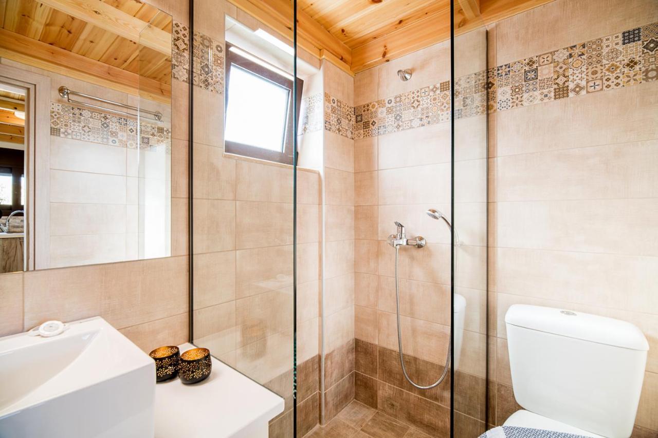Kyma Luxury Studio Anevato Kültér fotó