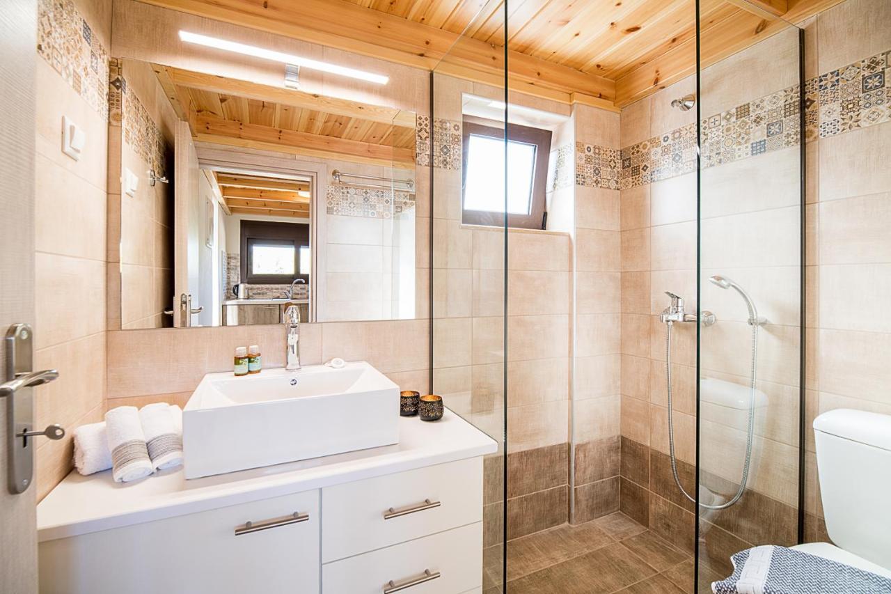Kyma Luxury Studio Anevato Kültér fotó